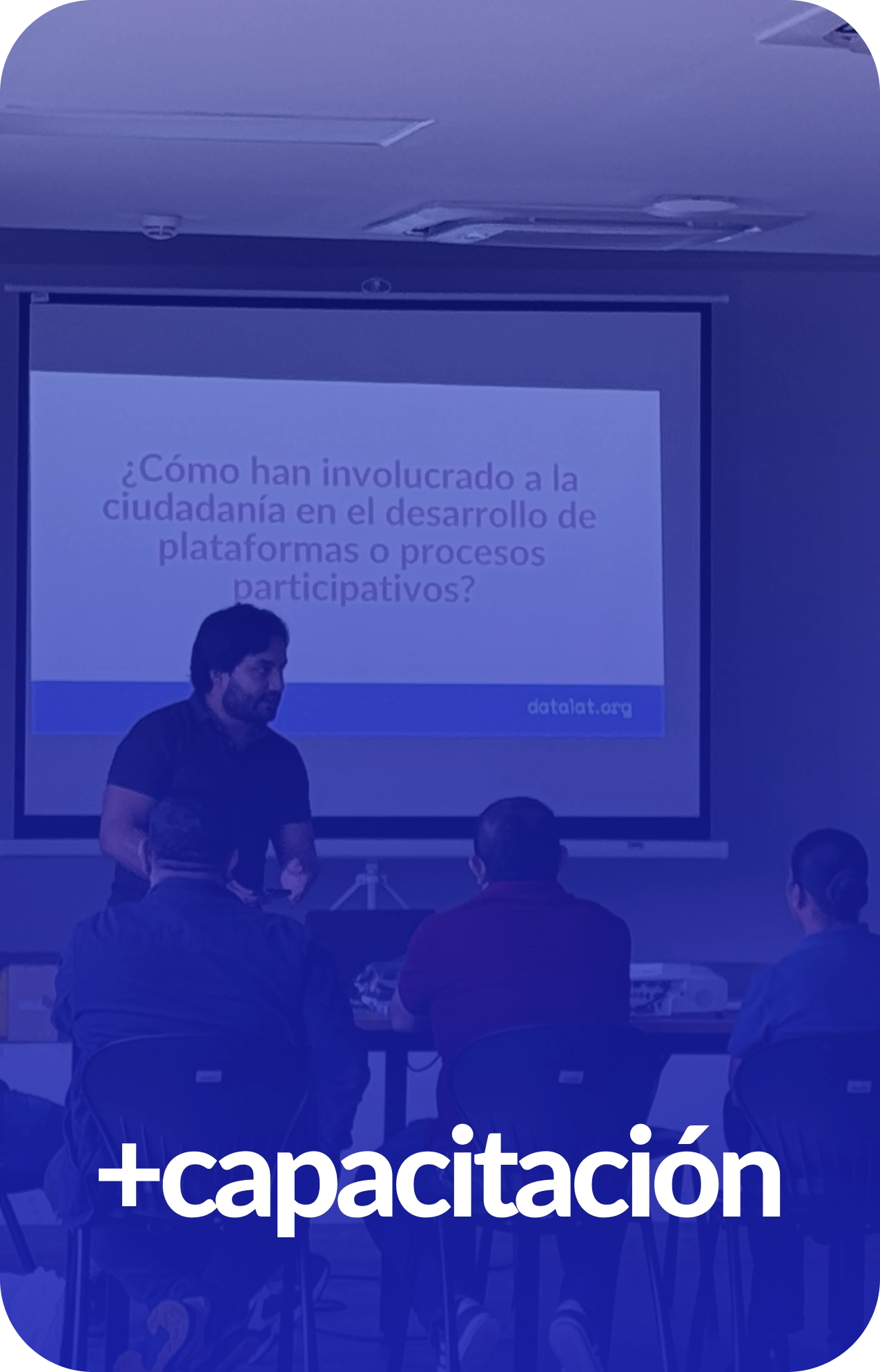 Más capacitación